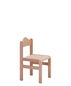 pevná dětská dřevěná židle do mateřské školy, jeslí, školní družiny, Tom krempa, česká židle vyrobená u Sádlíka v Moravském Písku